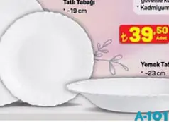 LUMİNARC TATLI TABAĞI 19 CM